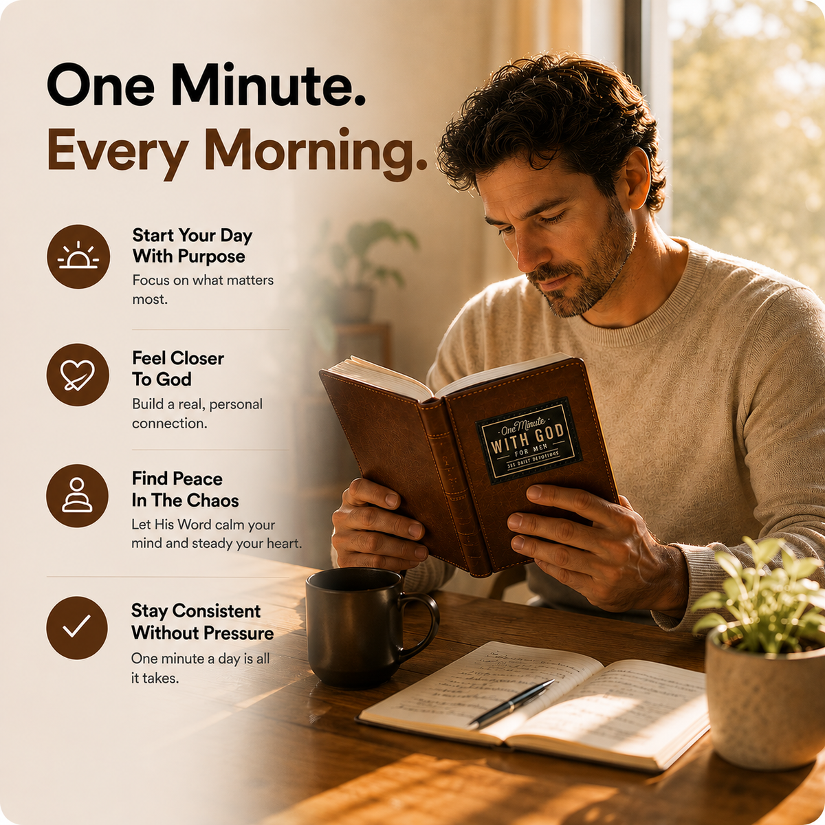 One Minute with God for Men