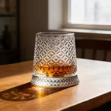 Veyro Spin Crystal Whiskey Glass